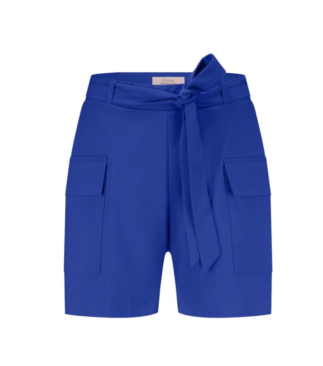 Studio Anneloes Jolie cargo shorts 6800 royal blue