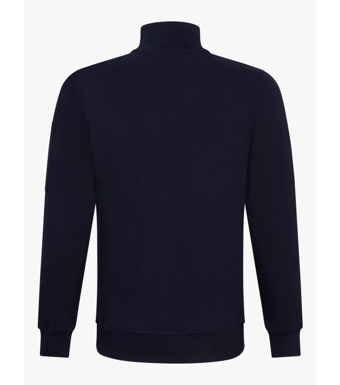 Cavallaro Bellunio Half Zip Sweat 699000 Dark blue