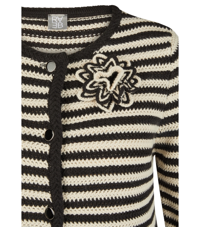 Rabe Strickjacke 5608 Elfenbein