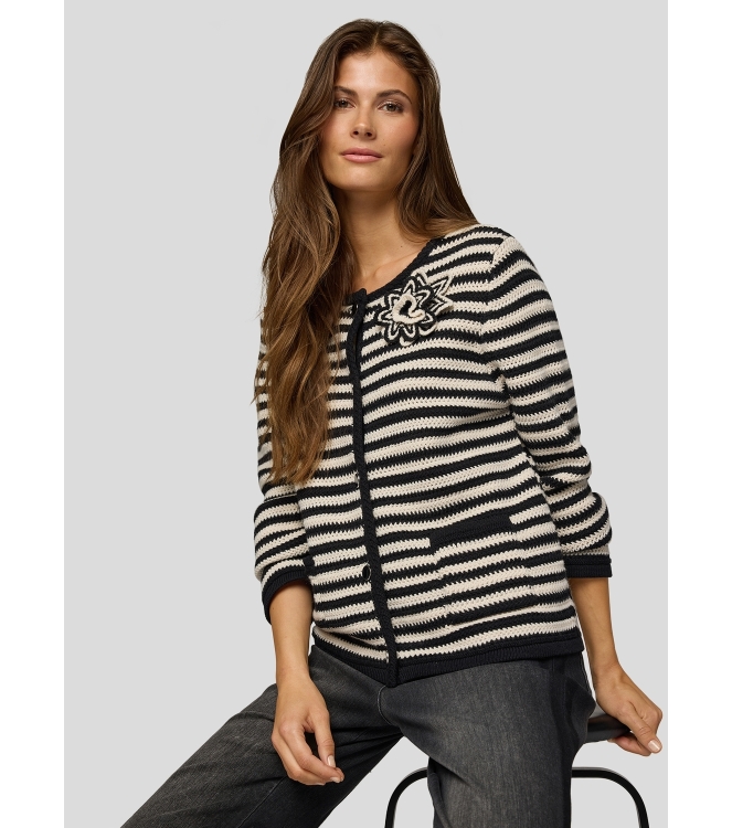 Rabe Strickjacke 5608 Elfenbein