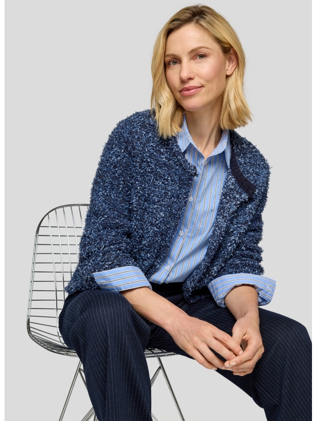 Rabe Strickjacke 5374 Pazifik