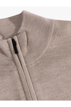Cavallaro Saronno Full Zip Cardigan 718000 Light camel