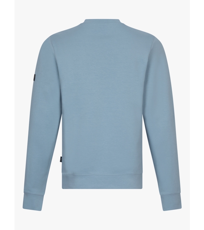 Cavallaro Celio R Neck Sweat 670000 Grey blue