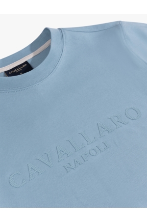 Cavallaro Celio R Neck Sweat 670000 Grey blue