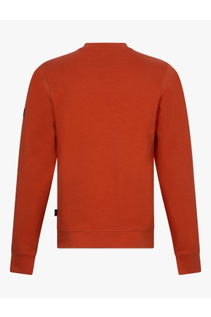 Cavallaro Celio R Neck Sweat 750000 Burnt orange