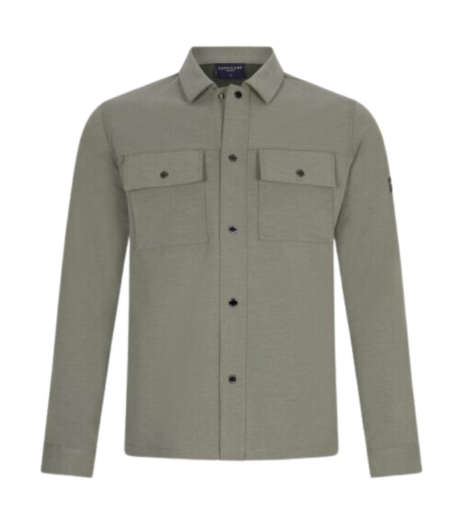 Cavallaro Zedenio Overshirt 522006 Mid green melange