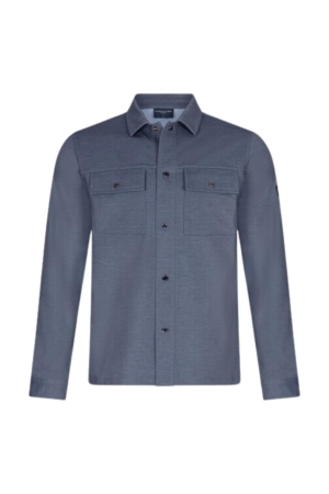 Cavallaro Zedenio Overshirt 699006 Dark blue melange