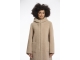 Rino en Pelle Reversible hooded coat 10866 oat