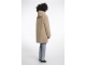 Rino en Pelle Reversible hooded coat 10866 oat