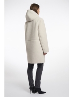 Rino en Pelle Reversible hooded coat 9030 birch