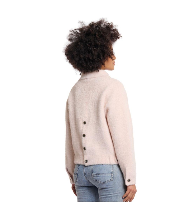 Rino en Pelle Boxy jacket 10884 pale