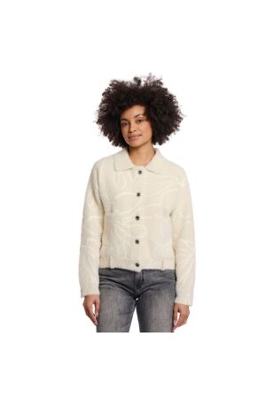 Rino en Pelle Boxy jacket 10964 flower doodle