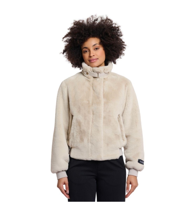 Rino en Pelle Short fake fur jacket 9030 birch