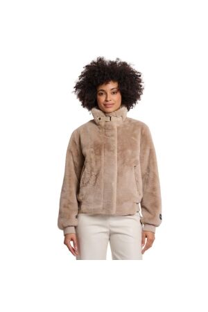 Rino en Pelle Short fake fur jacket 10866 oat