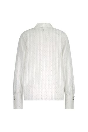 Tramontana Rhinestone Blouse 001100 Off white