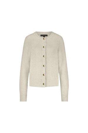 Tramontana Sequin Cardigan 006801 Stone melange