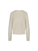Tramontana Sequin Cardigan 006801 Stone melange