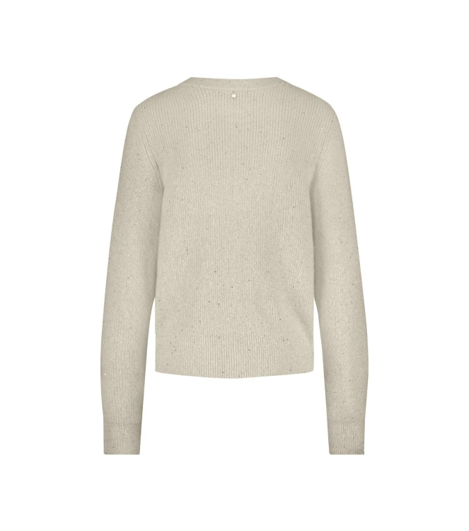 Tramontana Sequin Cardigan 006801 Stone melange