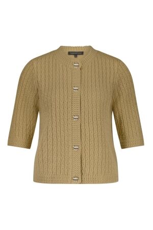 Tramontana Cable Stitch Cardigan 002800 Camel