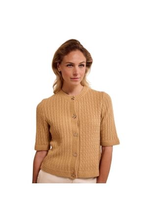 Tramontana Cable Stitch Cardigan 002800 Camel