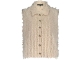 Tramontana Fancy Frilled Vest 006801 Stone melange