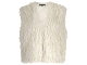 Tramontana Faux Fur Feather Vest 1100 Off white