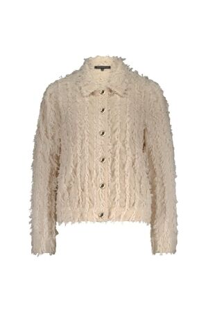Tramontana Fancy Frilled Jacket 006801 Stone melange