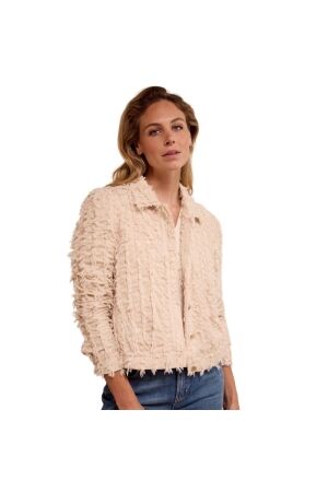 Tramontana Fancy Frilled Jacket 006801 Stone melange