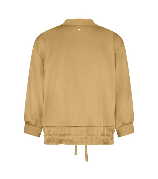 Tramontana Hammered Satin Bomber Jacket 002800 Camel