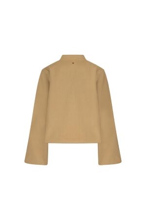 Tramontana Balloon-Shaped Bomber Jacket 002801 Camle mel