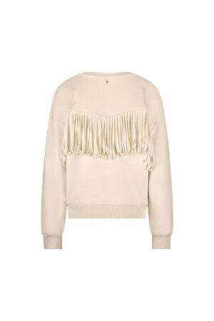 Tramontana Fringe Sweater 006800 Stone
