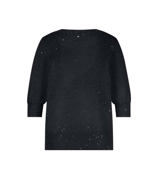 Tramontana Short-Sleeve Sequin Jumper
