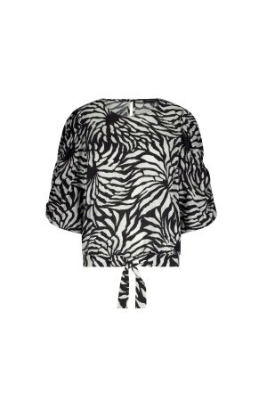 Tramontana Volume Sleeve Top Wildflower 009998 Print blacks