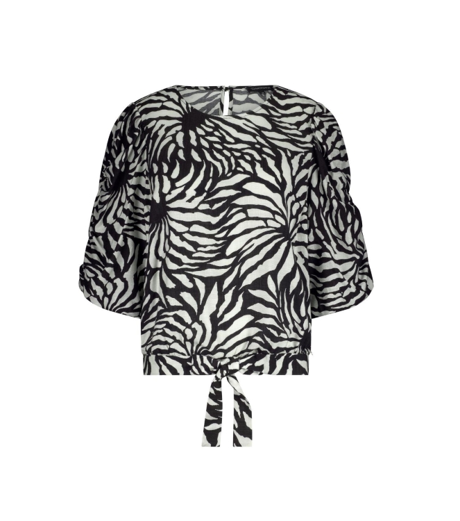Tramontana Volume Sleeve Top Wildflower 009998 Print blacks