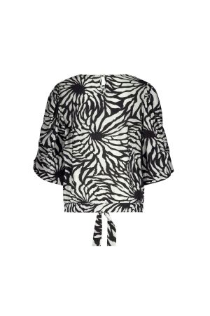 Tramontana Volume Sleeve Top Wildflower 009998 Print blacks