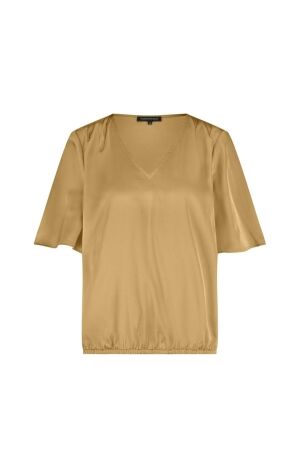 Tramontana Hammered Satin Top 002800 Camel