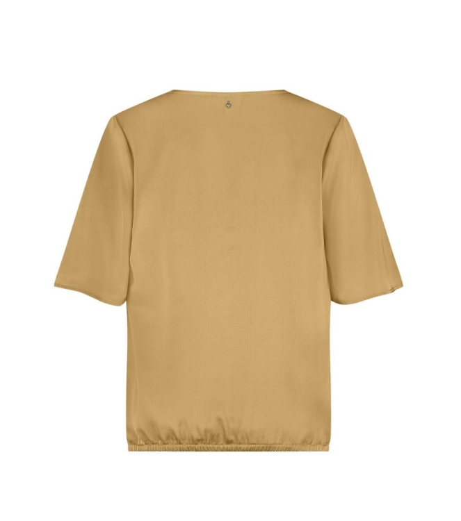 Tramontana Hammered Satin Top 002800 Camel