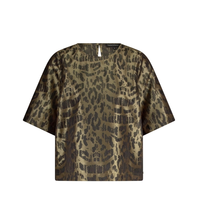 Tramontana Jacquard Top 002802 Camle jacquard