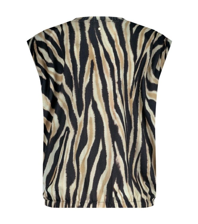 Tramontana Sleeveless Top Savannah Stripes 009991 Print neutrals