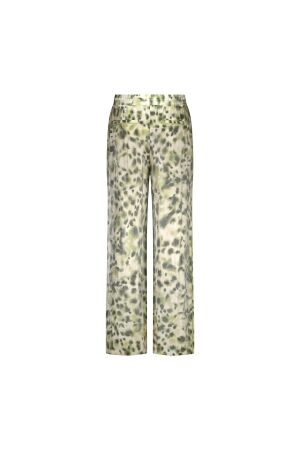 Tramontana Trousers Rodeo Spots 009996- Print Greens