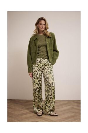 Tramontana Trousers Rodeo Spots 009996- Print Greens