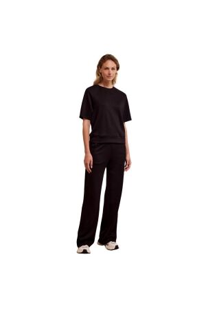 Tramontana Technical Sweat Wide-Leg Trousers 009000 Black