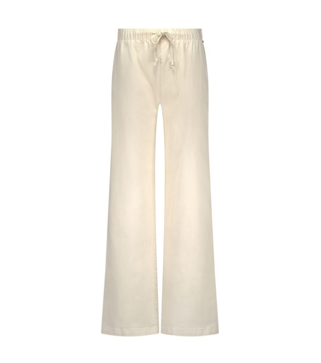 Tramontana Stretch Wide-Leg Trousers 006800 Stone