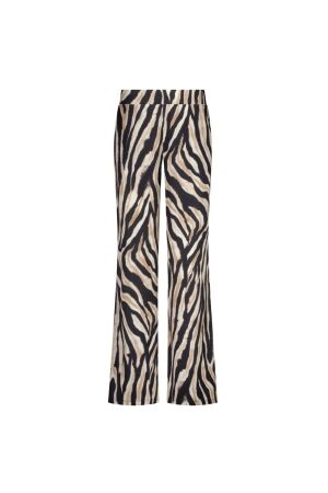 Tramontana Trousers Savannah Stripes 009991 Print neutrals