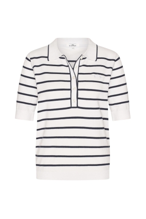 HV Polo Knitted polo HVSJiska 0001 White