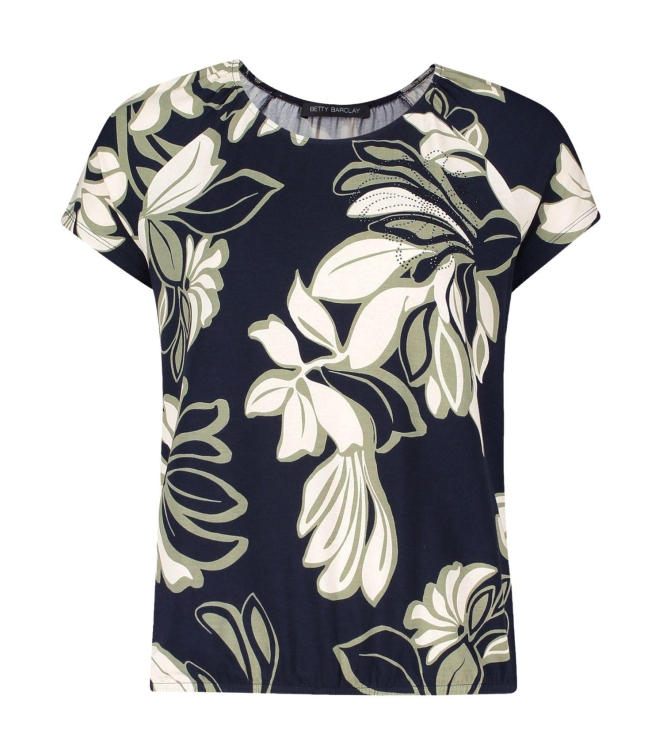 Betty Barclay Shirt Kurz 1/2 Arm 8857 Dark blue/green