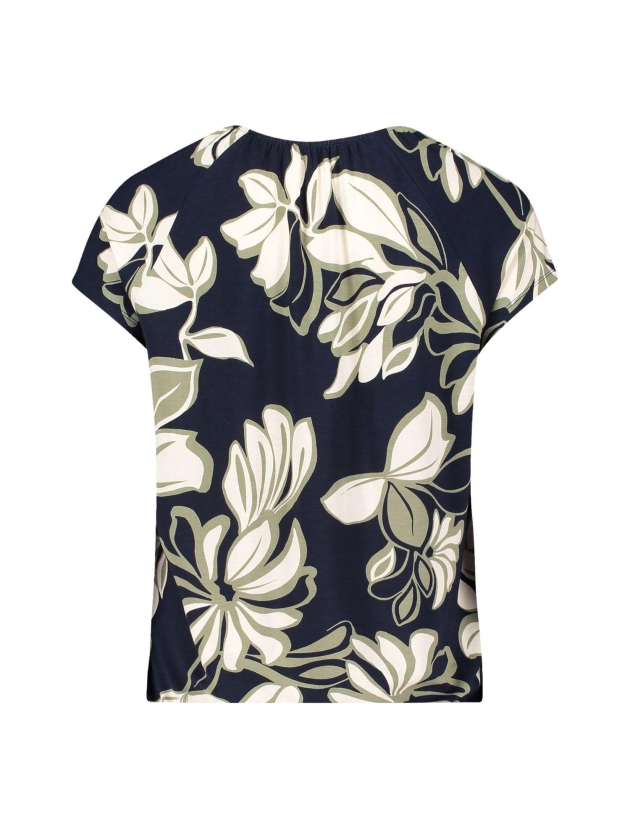 Betty Barclay Shirt Kurz 1/2 Arm 8857 Dark blue/green