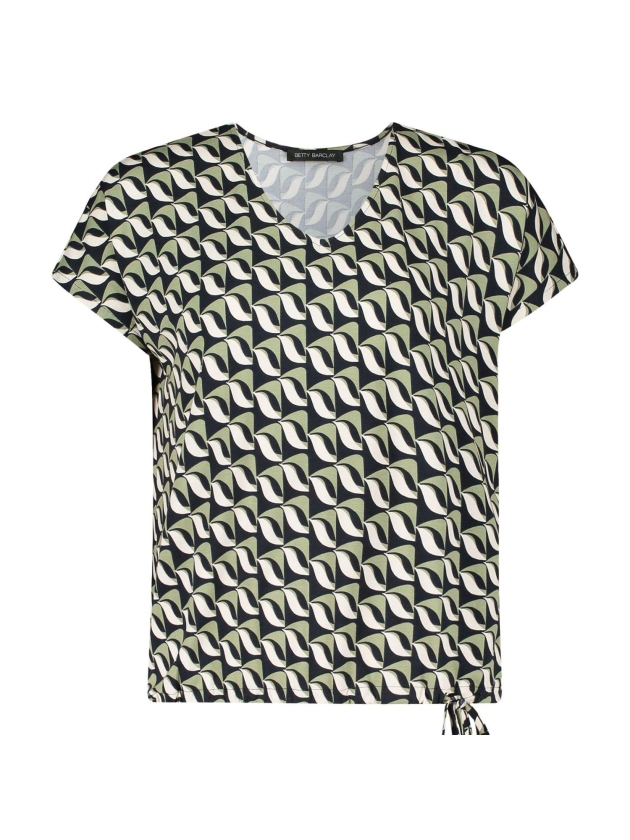 Betty Barclay Shirt Kurz 1/2 Arm 8857 Dark blue/green