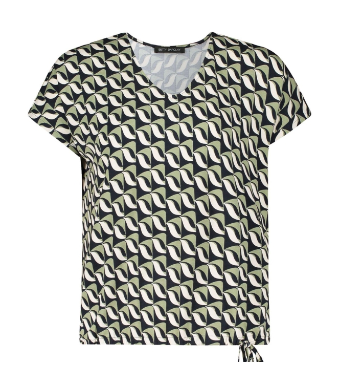 Betty Barclay Shirt Kurz 1/2 Arm 8857 Dark blue/green