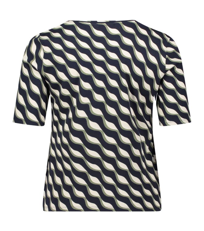 Betty Barclay Shirt Kurz 1/2 Arm 8857 Dark blue/green